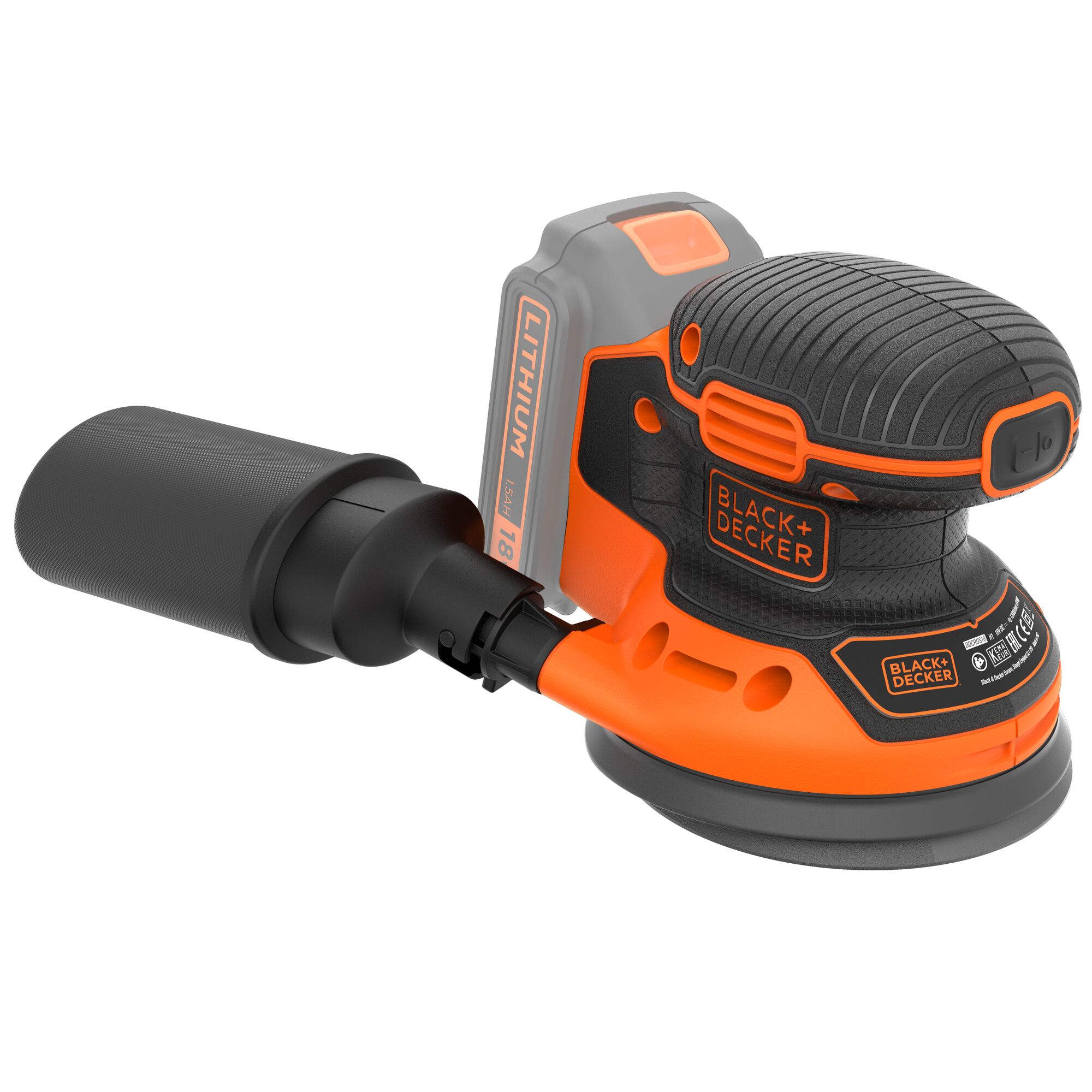 Battery operated orbital discount sander