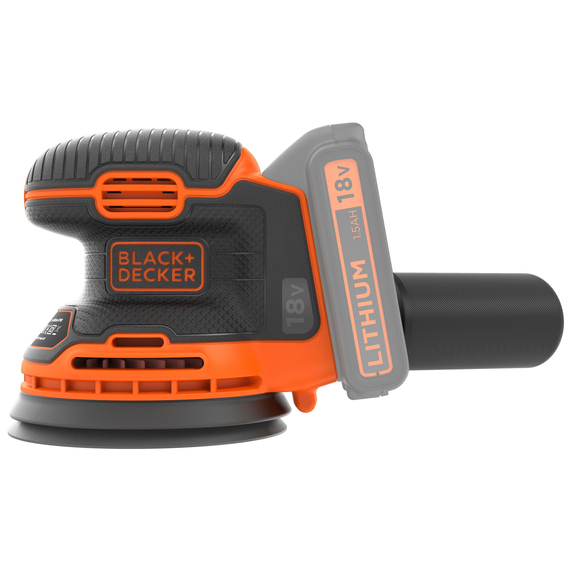 Black and best sale decker battery sander