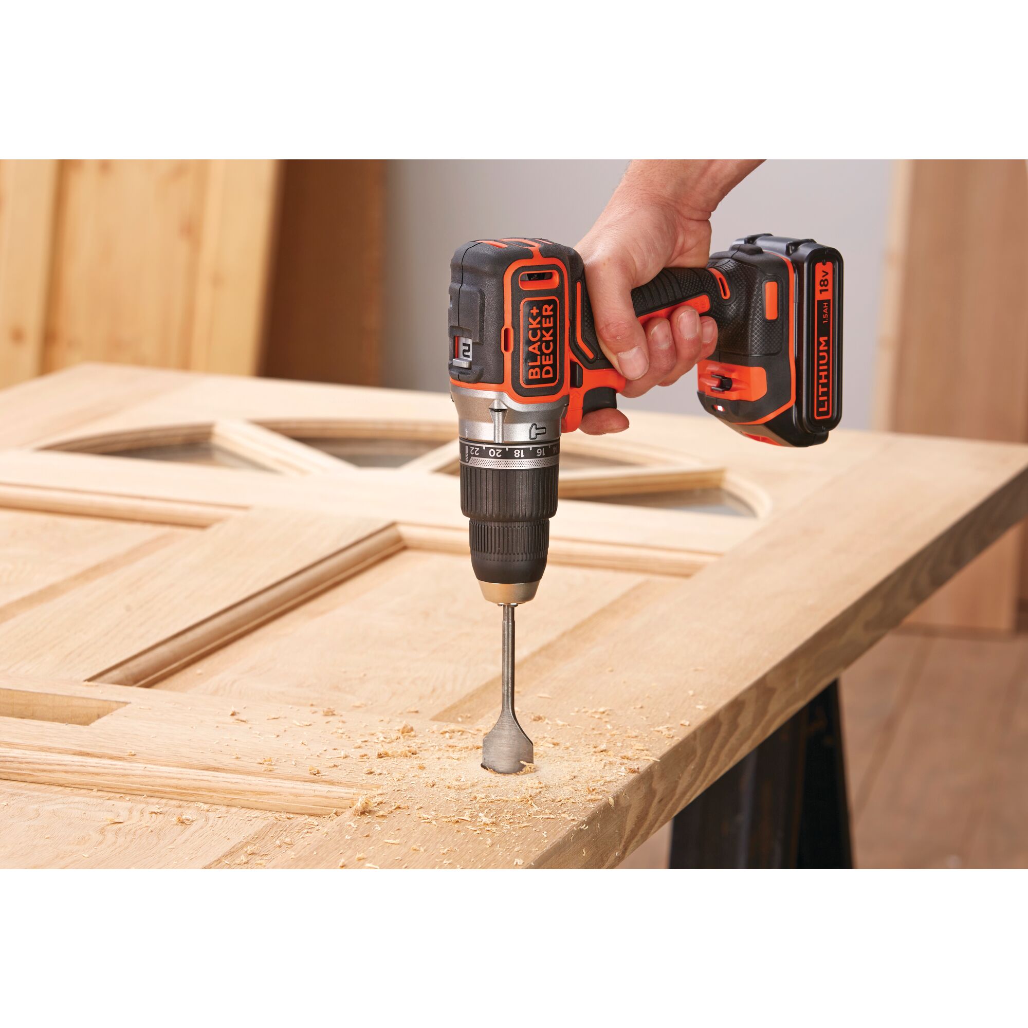 Black and decker discount 18v battery drill